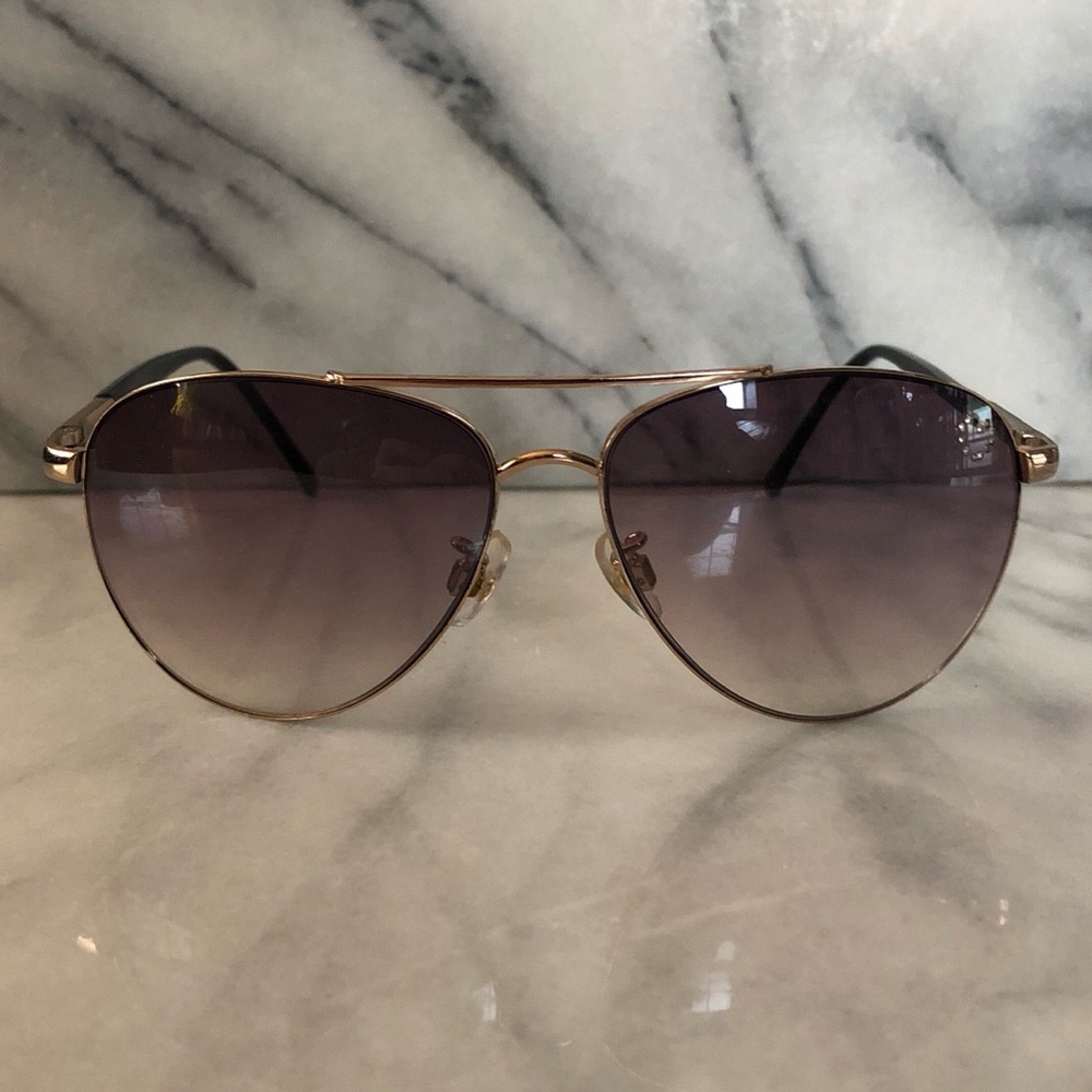 Hot in Hollywood Rose Gold Sunglasses